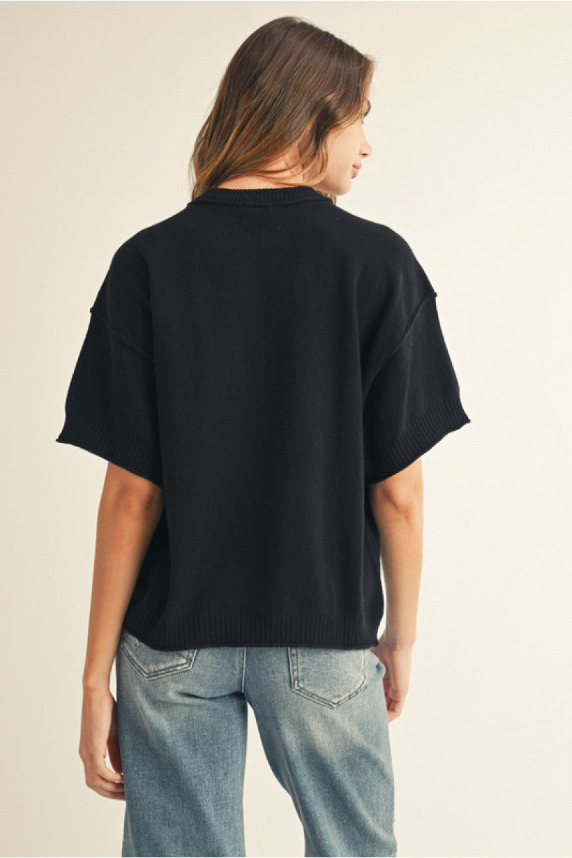 Tiffany's Short Sleeve Sweater