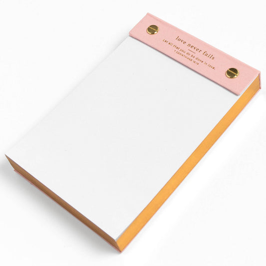 Love Never Fails Desktop Notepad