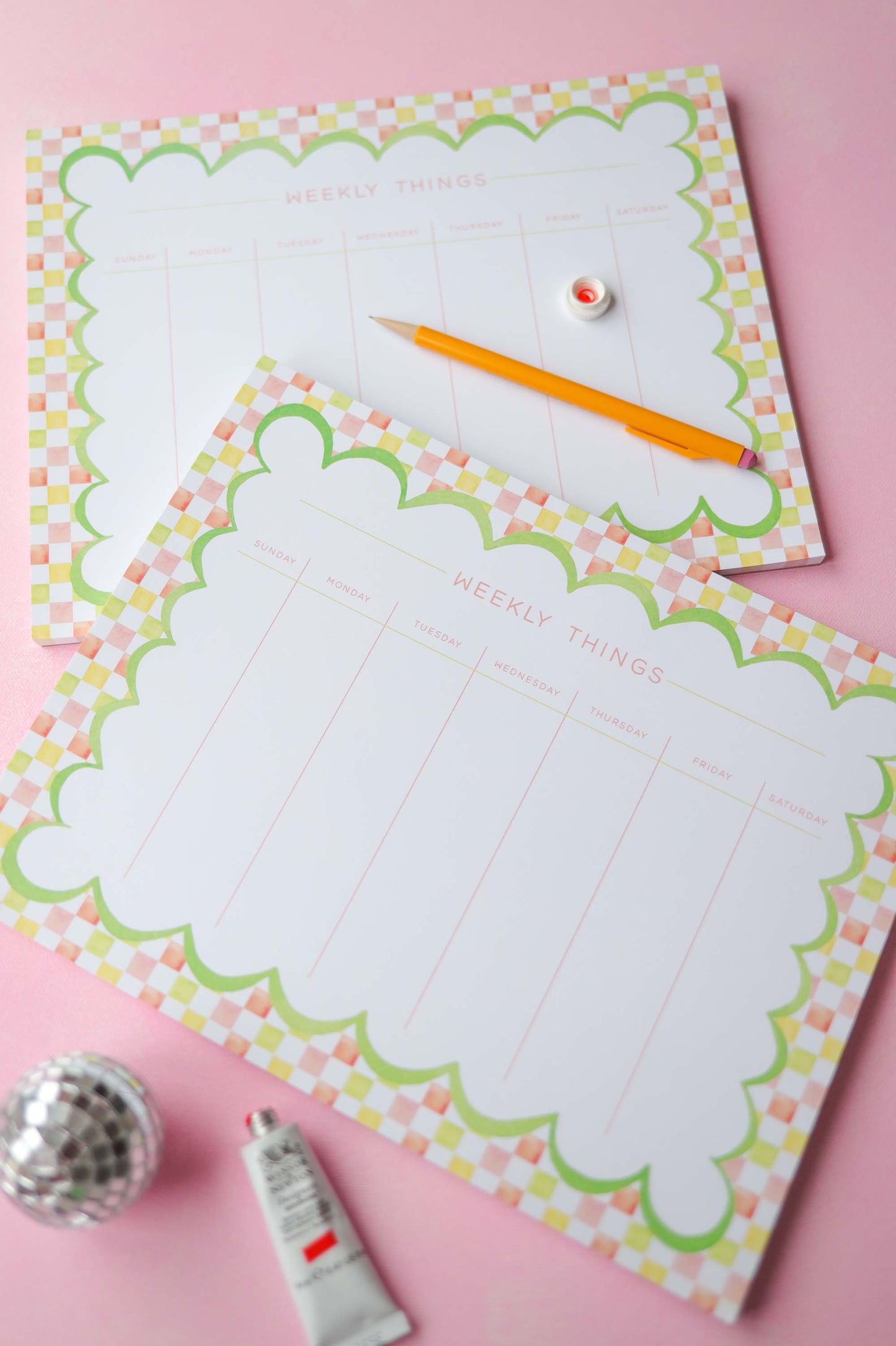 Whimsical Weekly Notepad