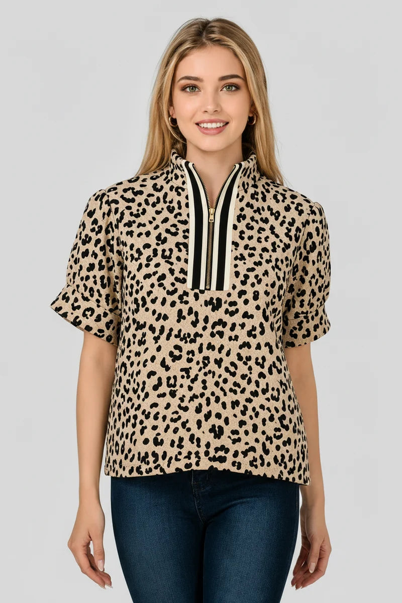 Mandy's Leopard Top