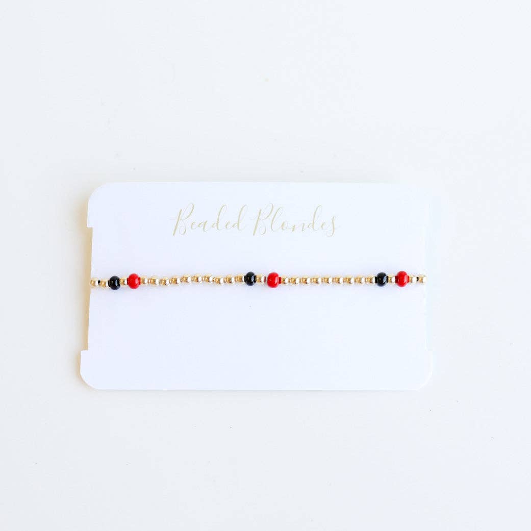 Red & Black Poppi Bracelet
