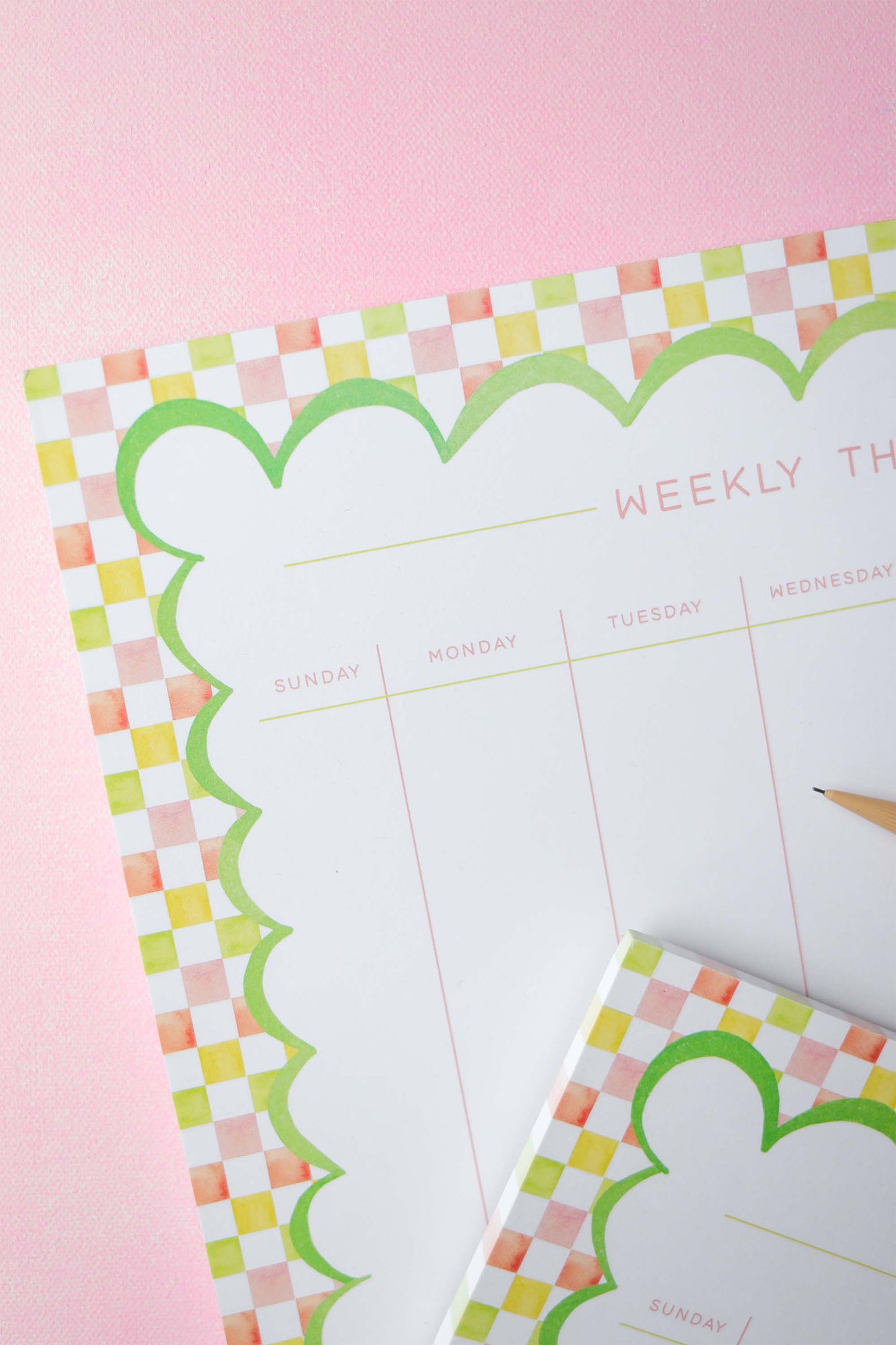 Whimsical Weekly Notepad