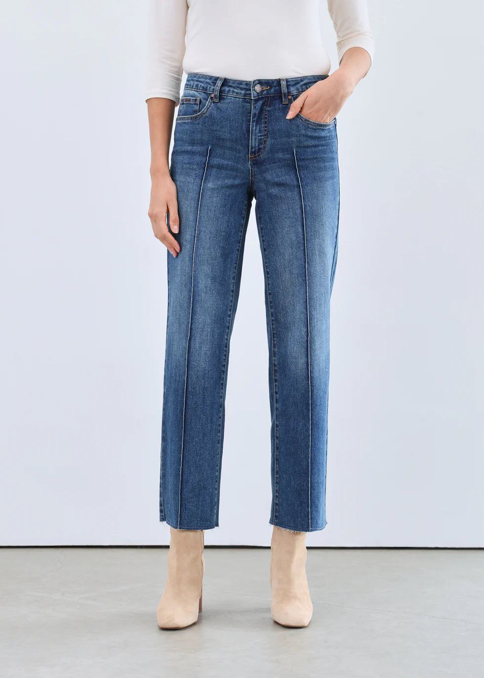 Olivia Wide Ankle Jeans