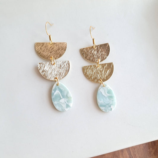 Aria Aquamarine Earrings