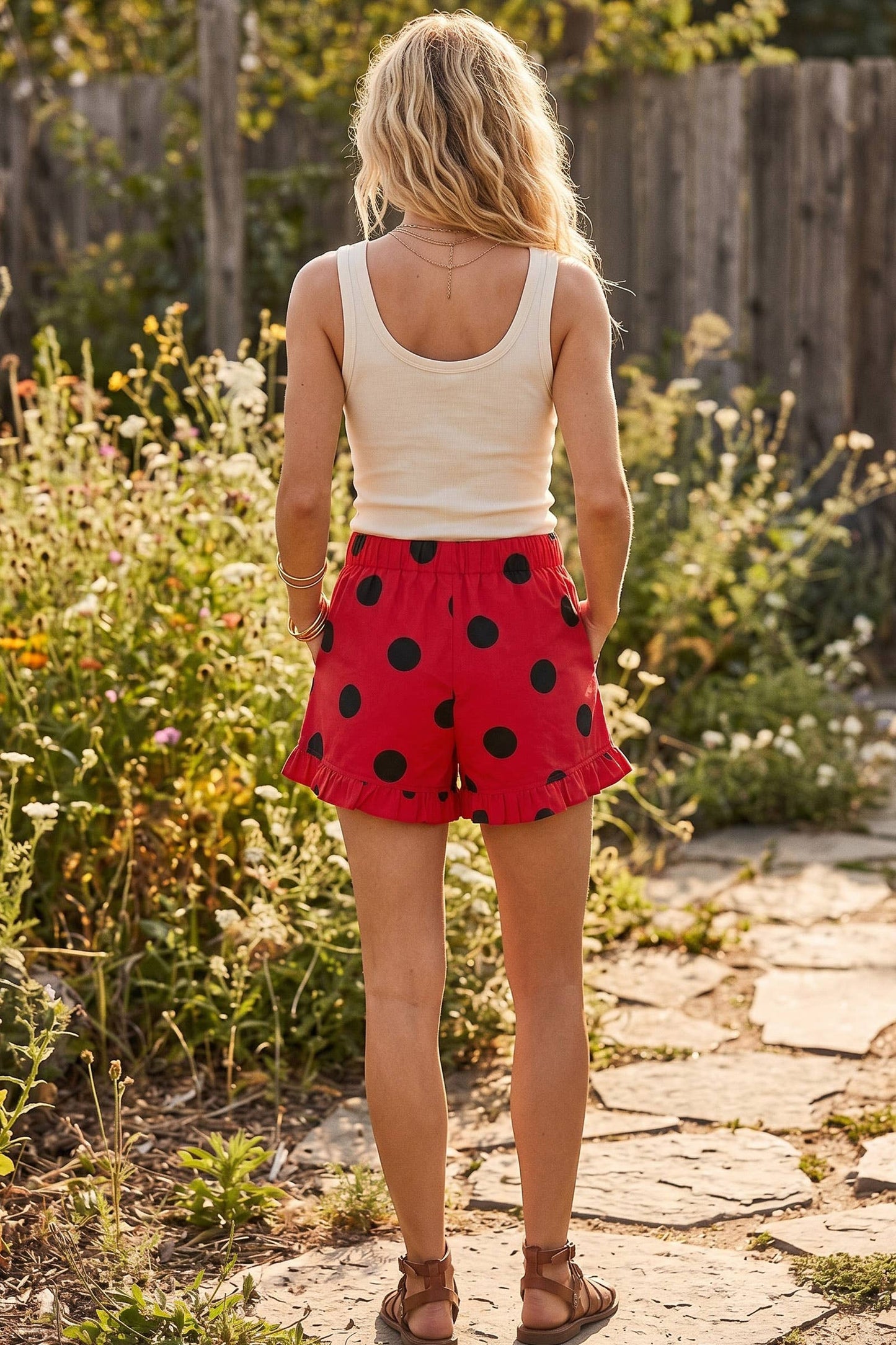 Gameday Polka Dot Shorts