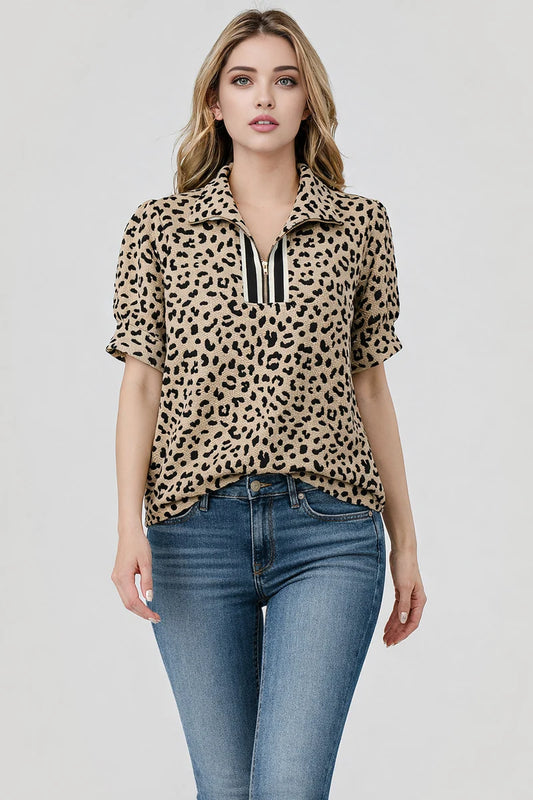 Mandy's Leopard Top