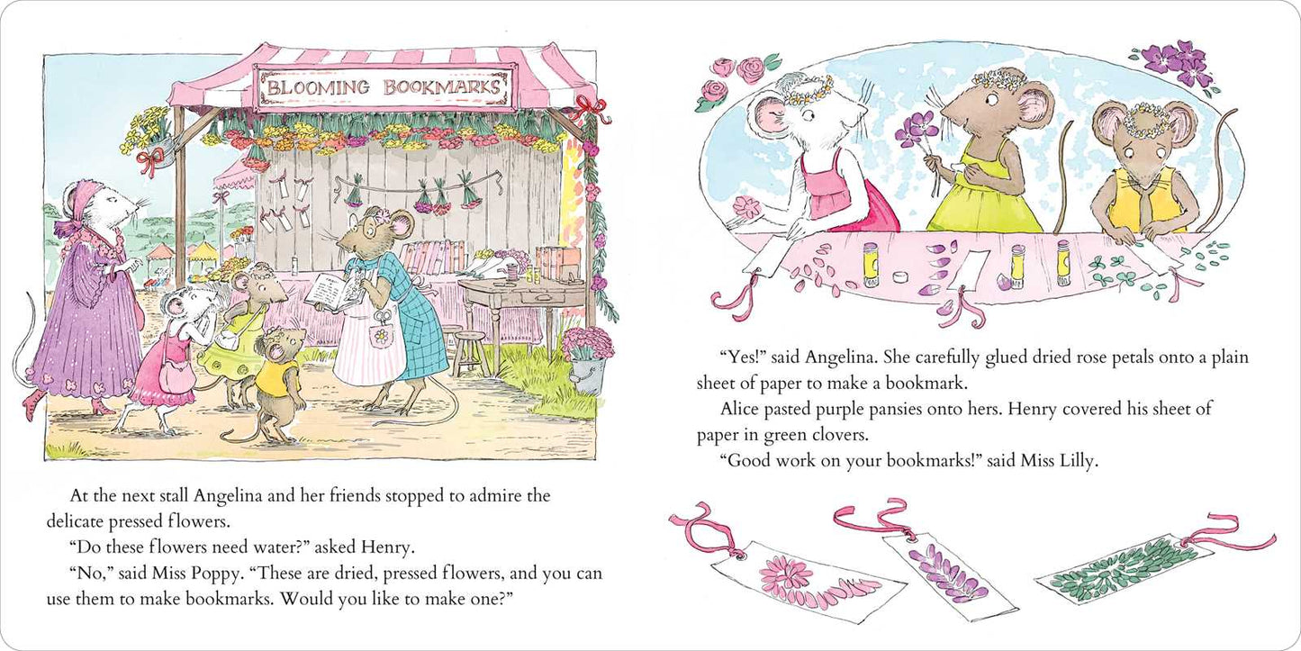 Angelina Ballerina and the Flower Show Book by Katharine Holabird