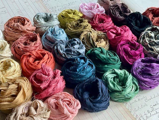 Torn Silk Ribbon
