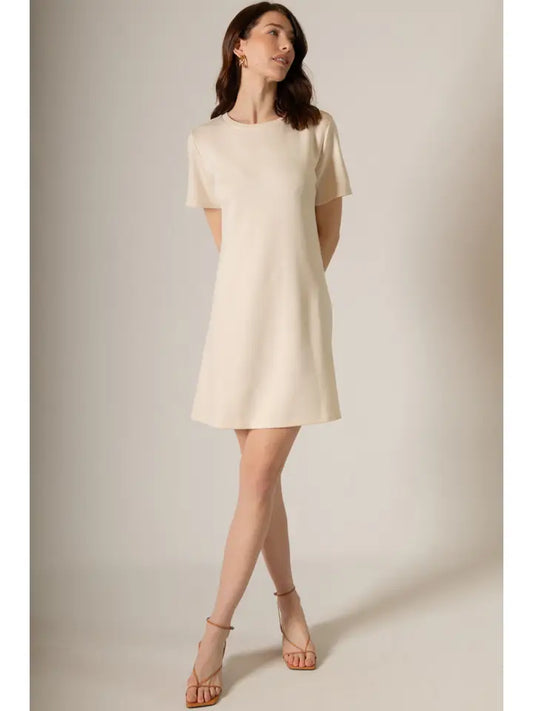 P. Cill Butter Dress, Ivory