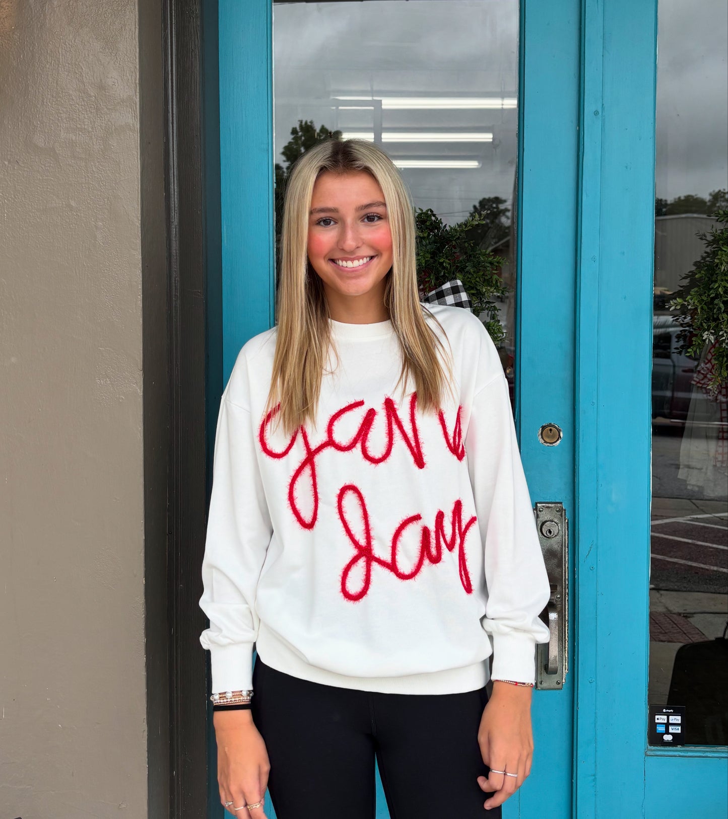 Game Day Drop Shoulder Sweatshirt