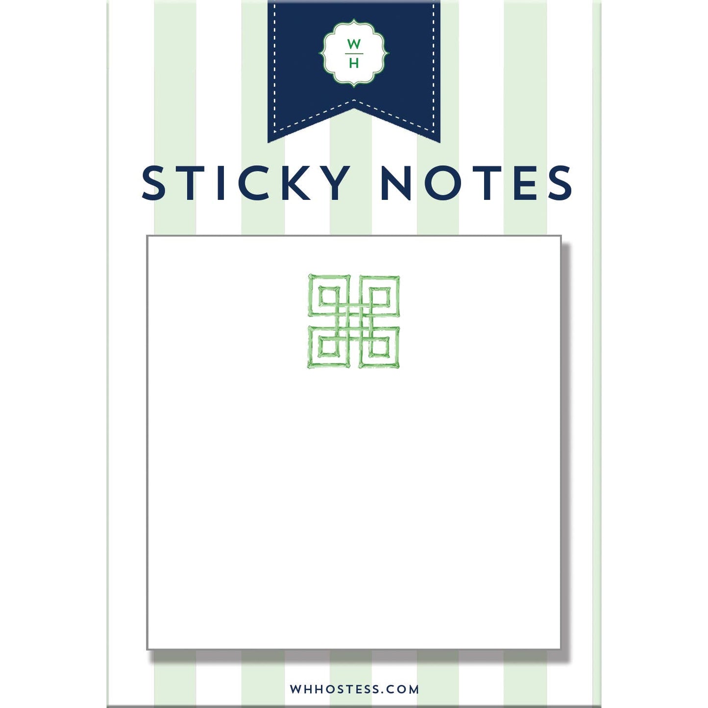Green Bamboo Fret Sticky Notes