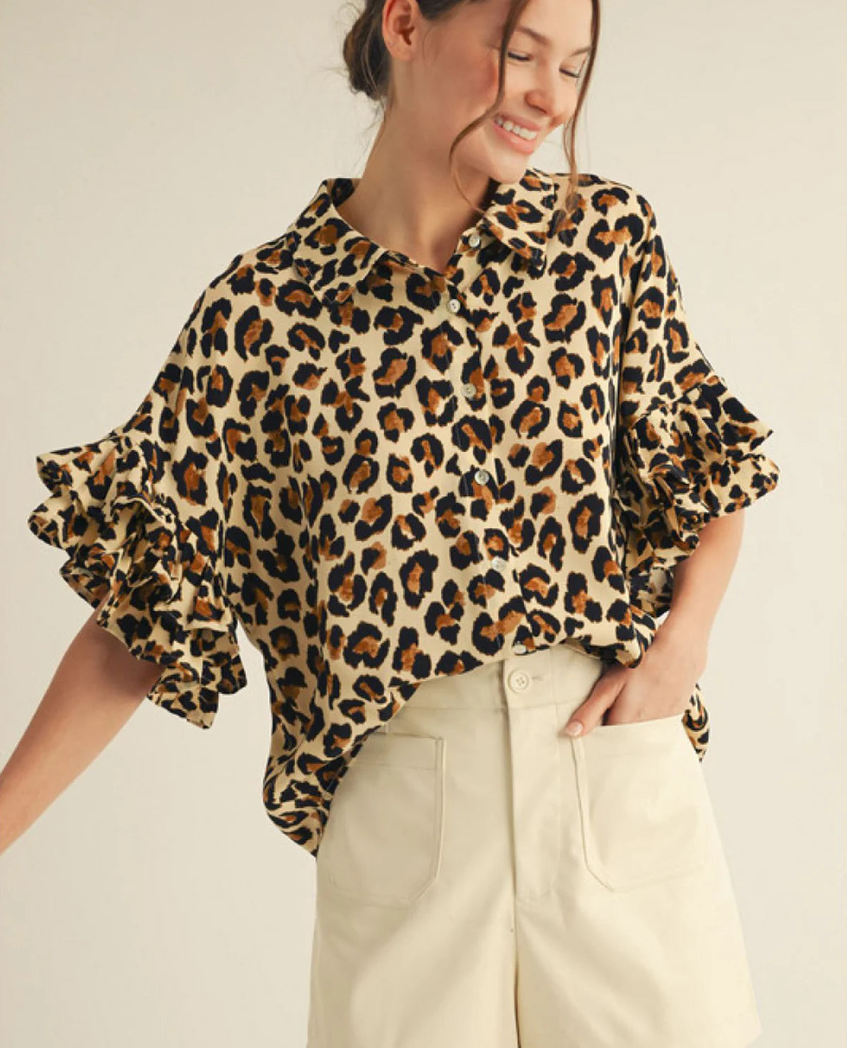 Linda Leopard Print