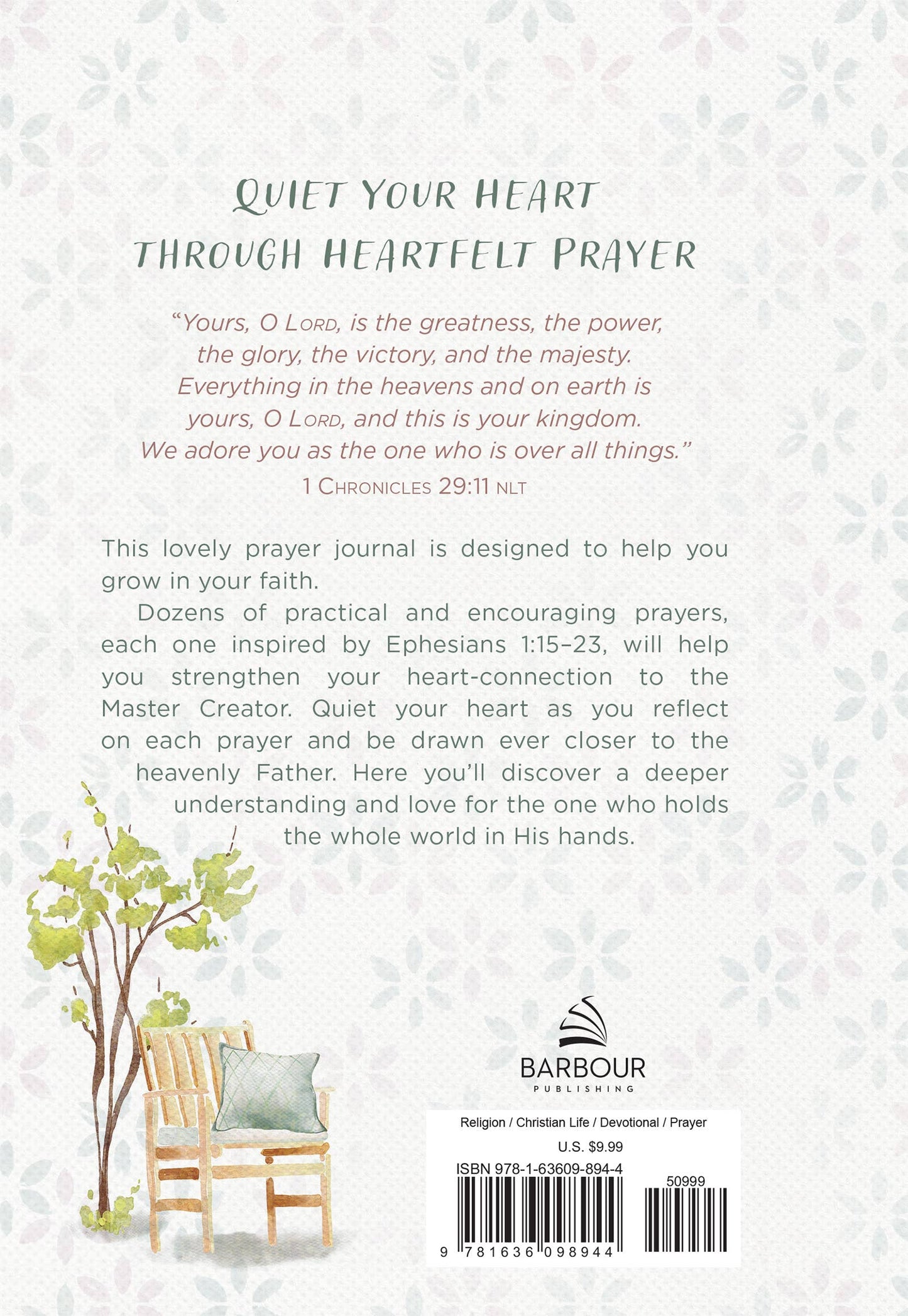 My Prayer Journal: Quiet-Time Prayers for a Woman's Heart