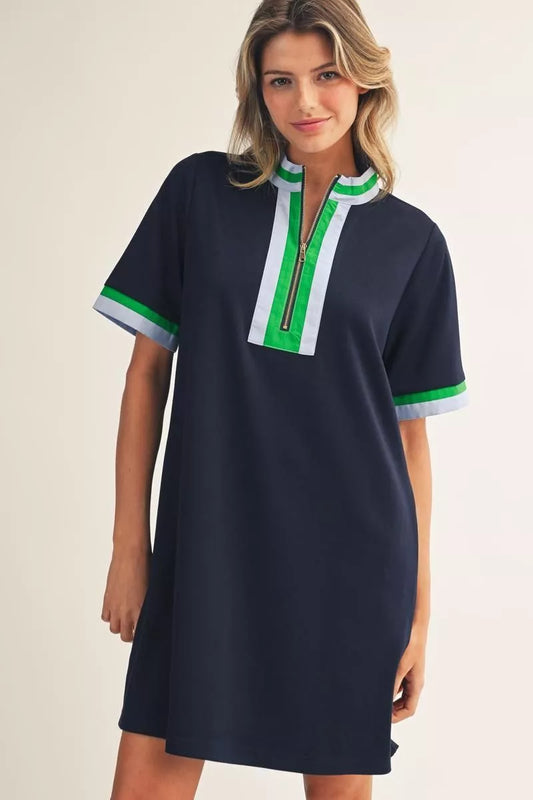 Fran's Navy Dress