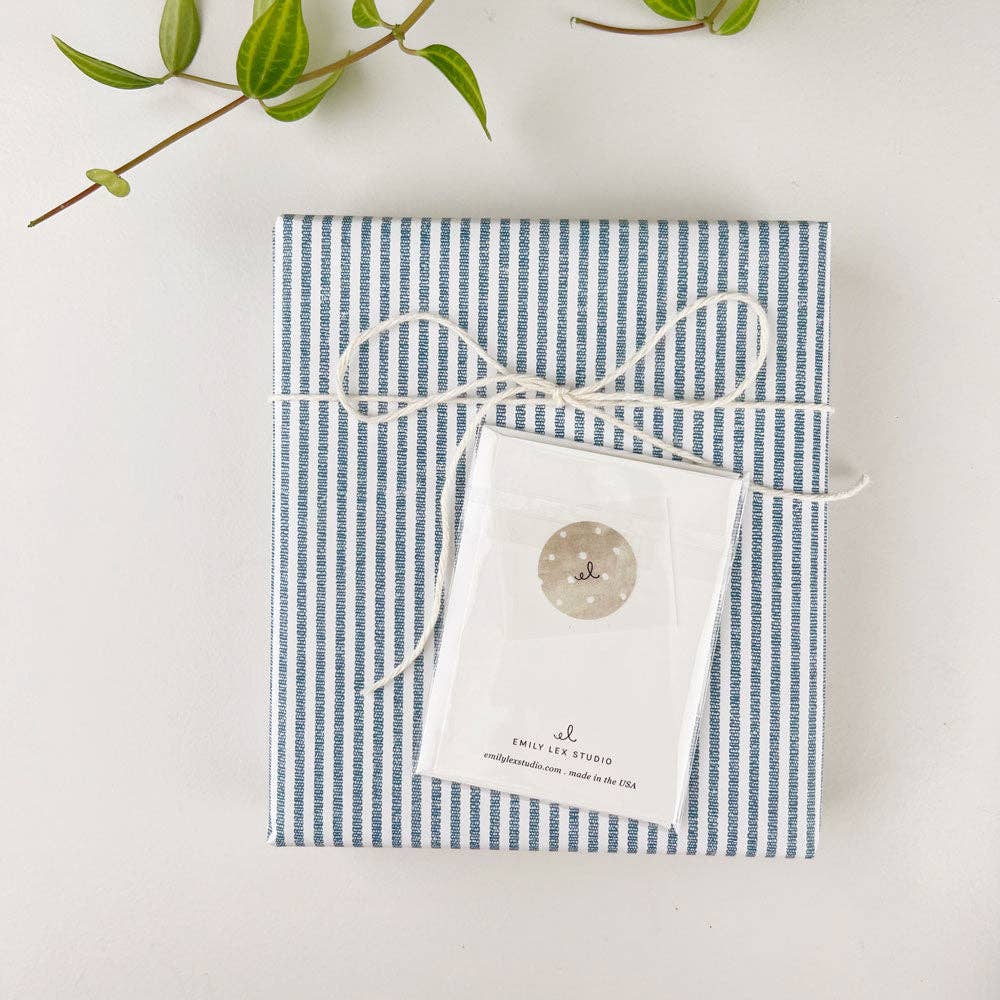 Garden rose mini notecard