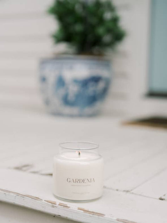 Gardenia Soy Candle | Front Porch Collection