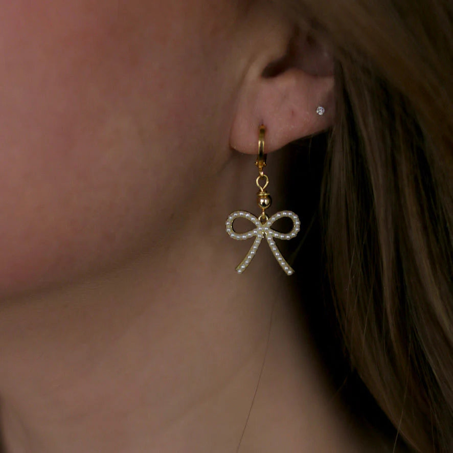 Baby Girl Bow Earrings