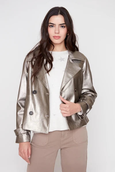 Champagne Metallic Jacket