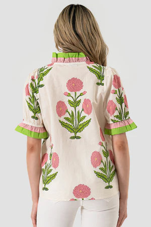 Lori Poplin Blouse