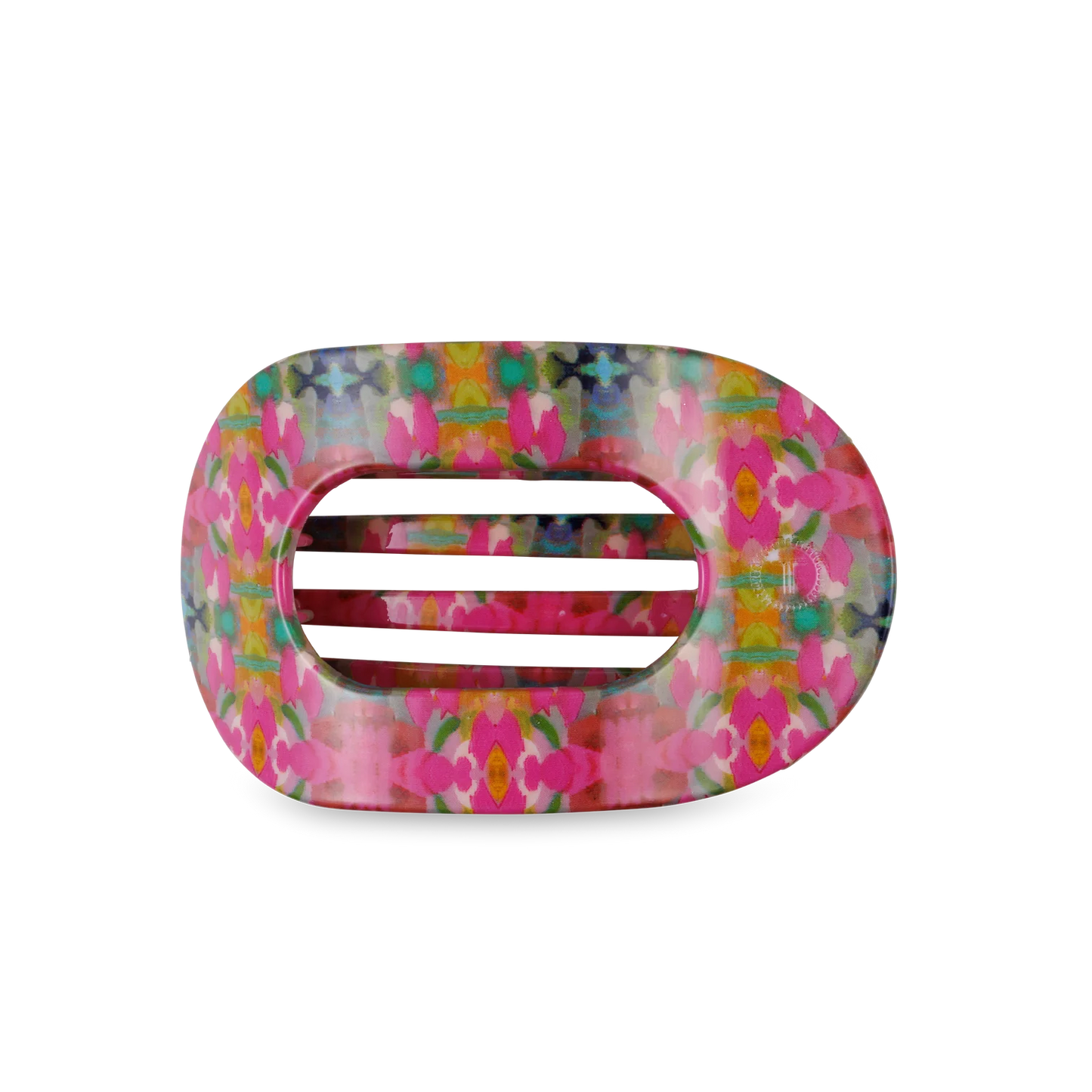 Flat Fuchsia Dream Round Clip - Medium