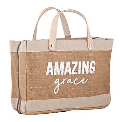 Bible Cover Tote - Amazing Grace