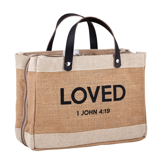 Bible Cover Tote - Loved