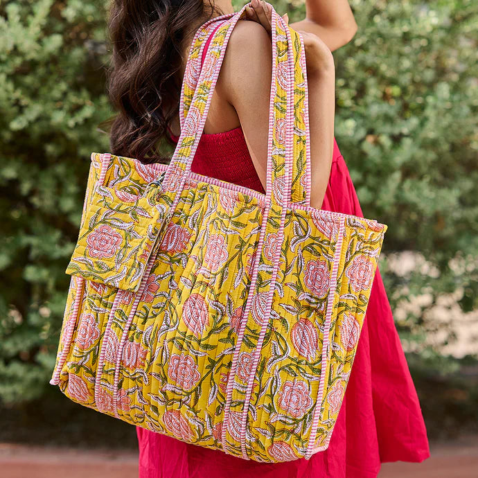 Anju Quilted Tote