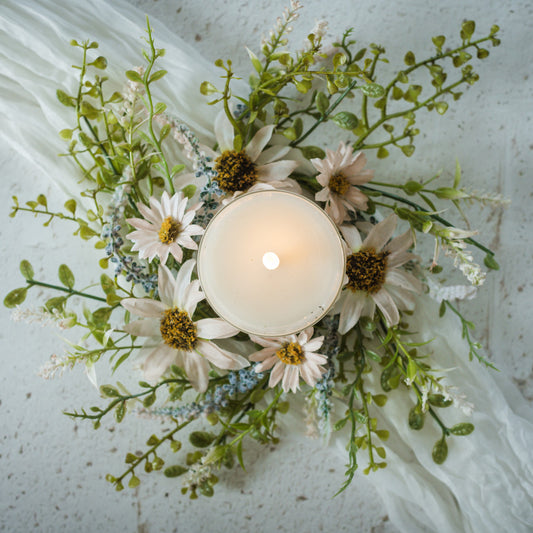 Wild Flower Candle Ring