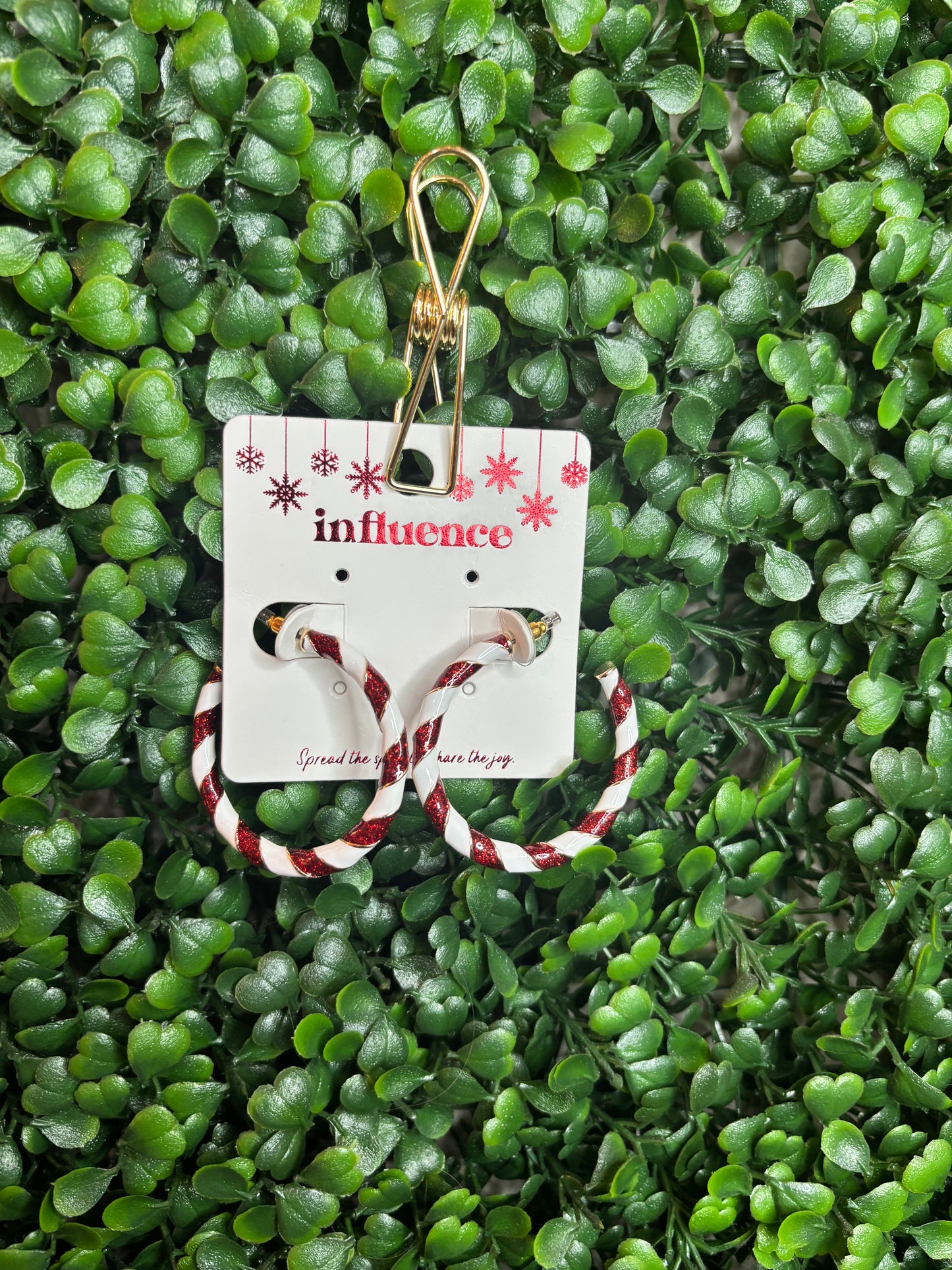 Twisted Candy Cane Earrings