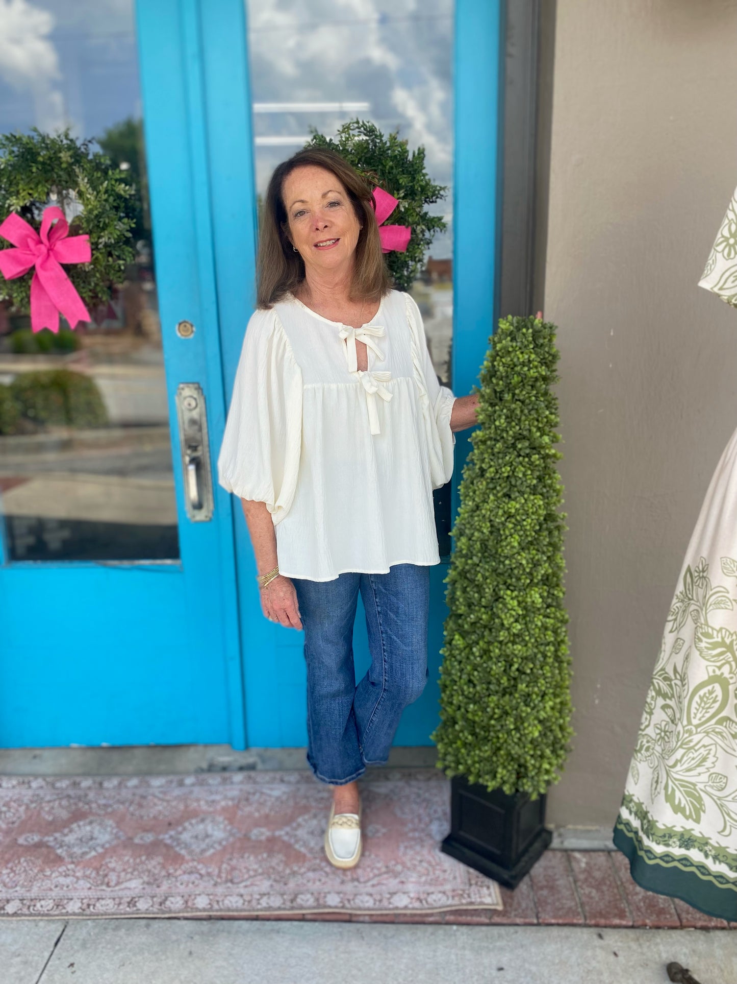Natalia's Bow Knot Blouse