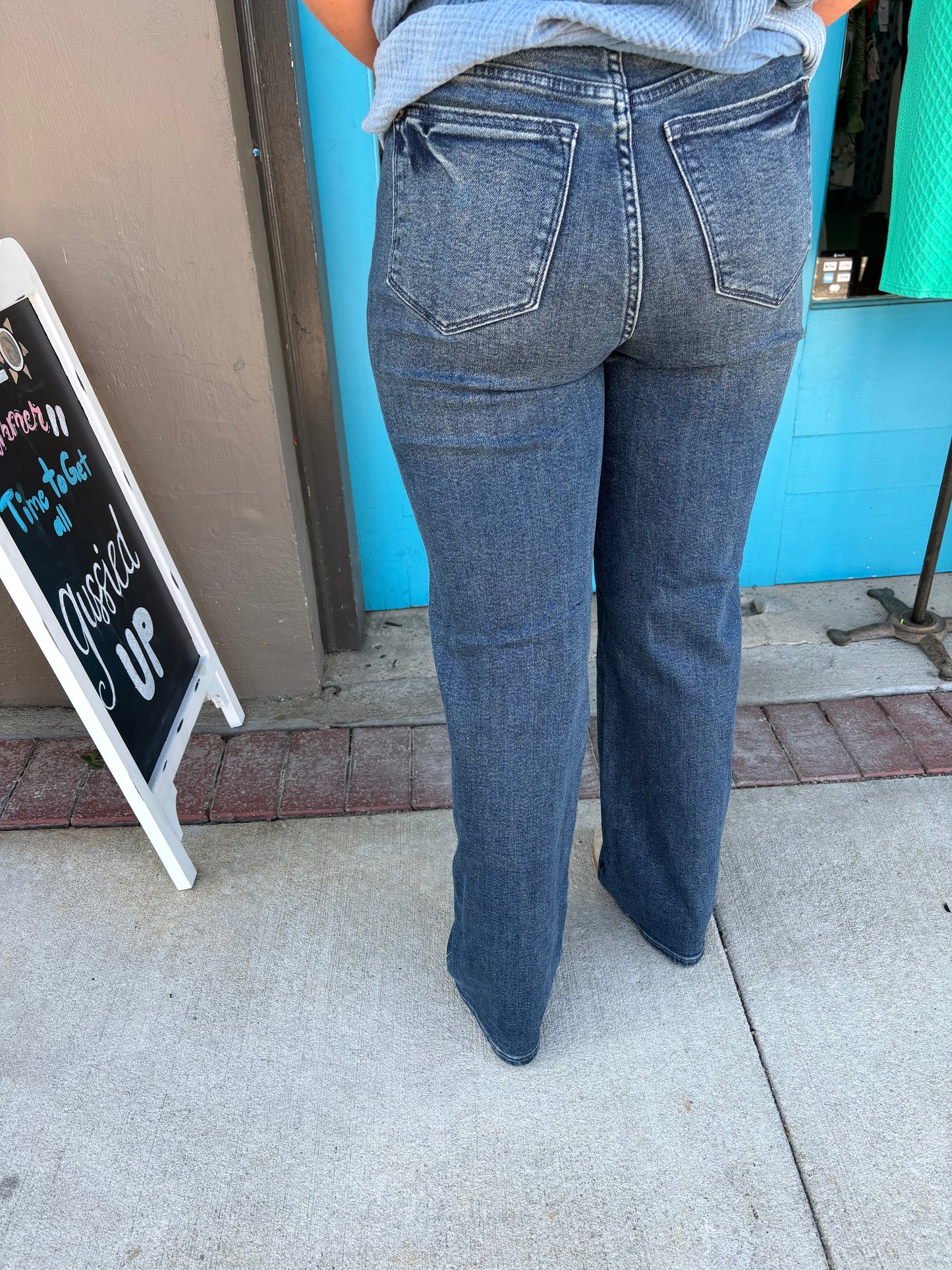 JB Western Detail Straight Leg Jean