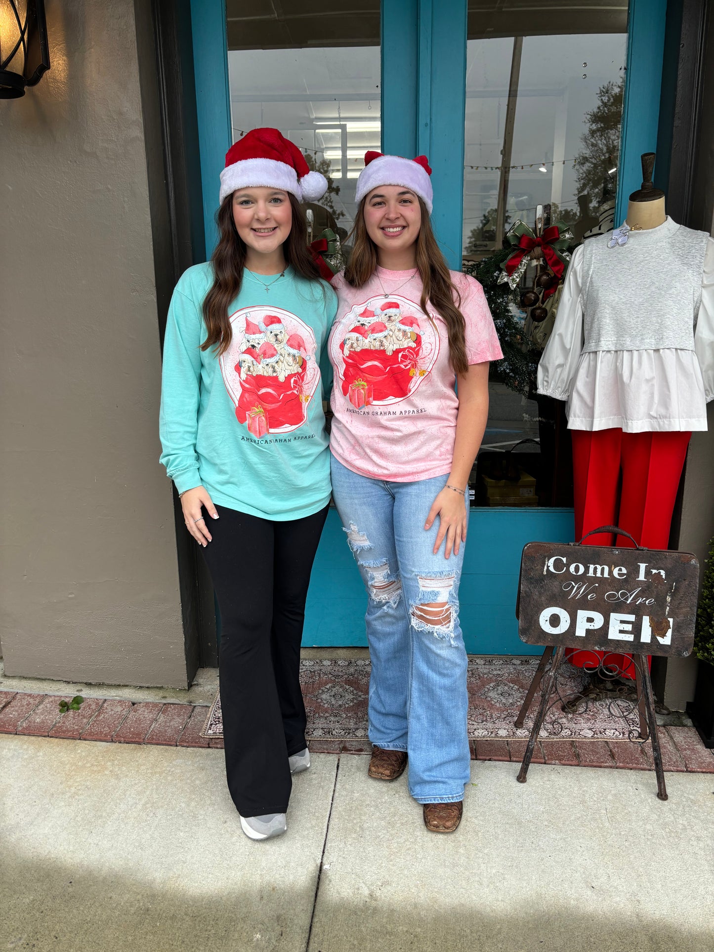 Santa's Little Yelpers Comfort Tee