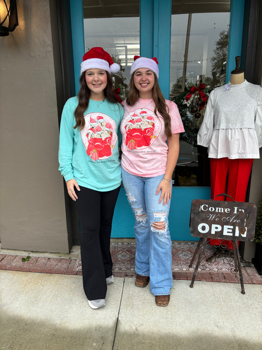 Santa's Little Yelpers Comfort Tee