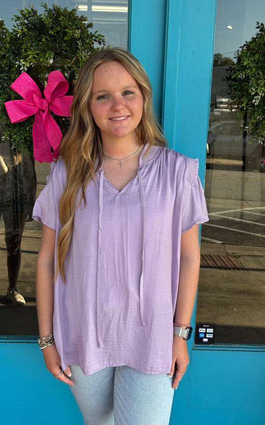 Sweet & Soft Lavender Top