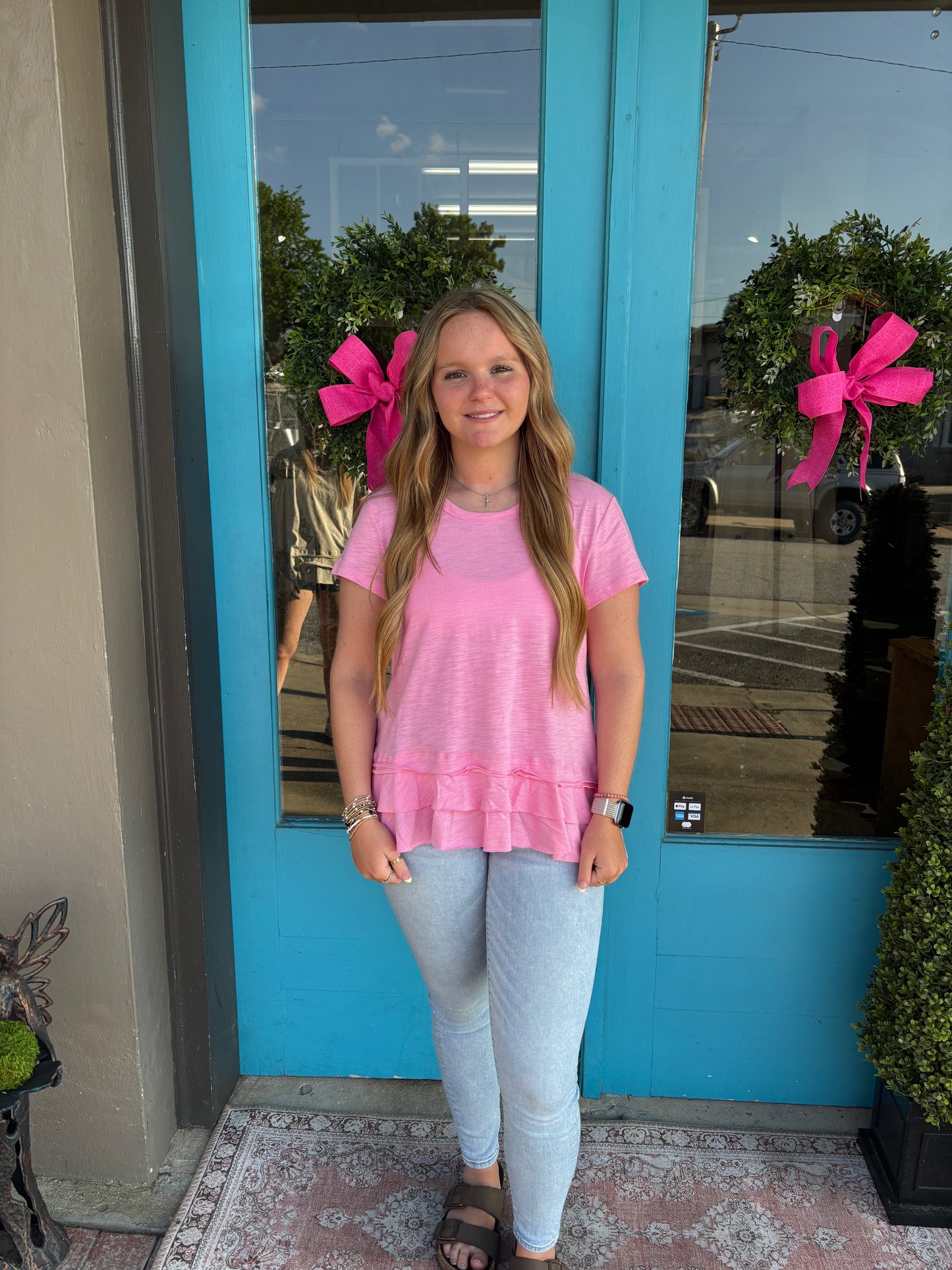 Adelee's Pretty Ruffle Top