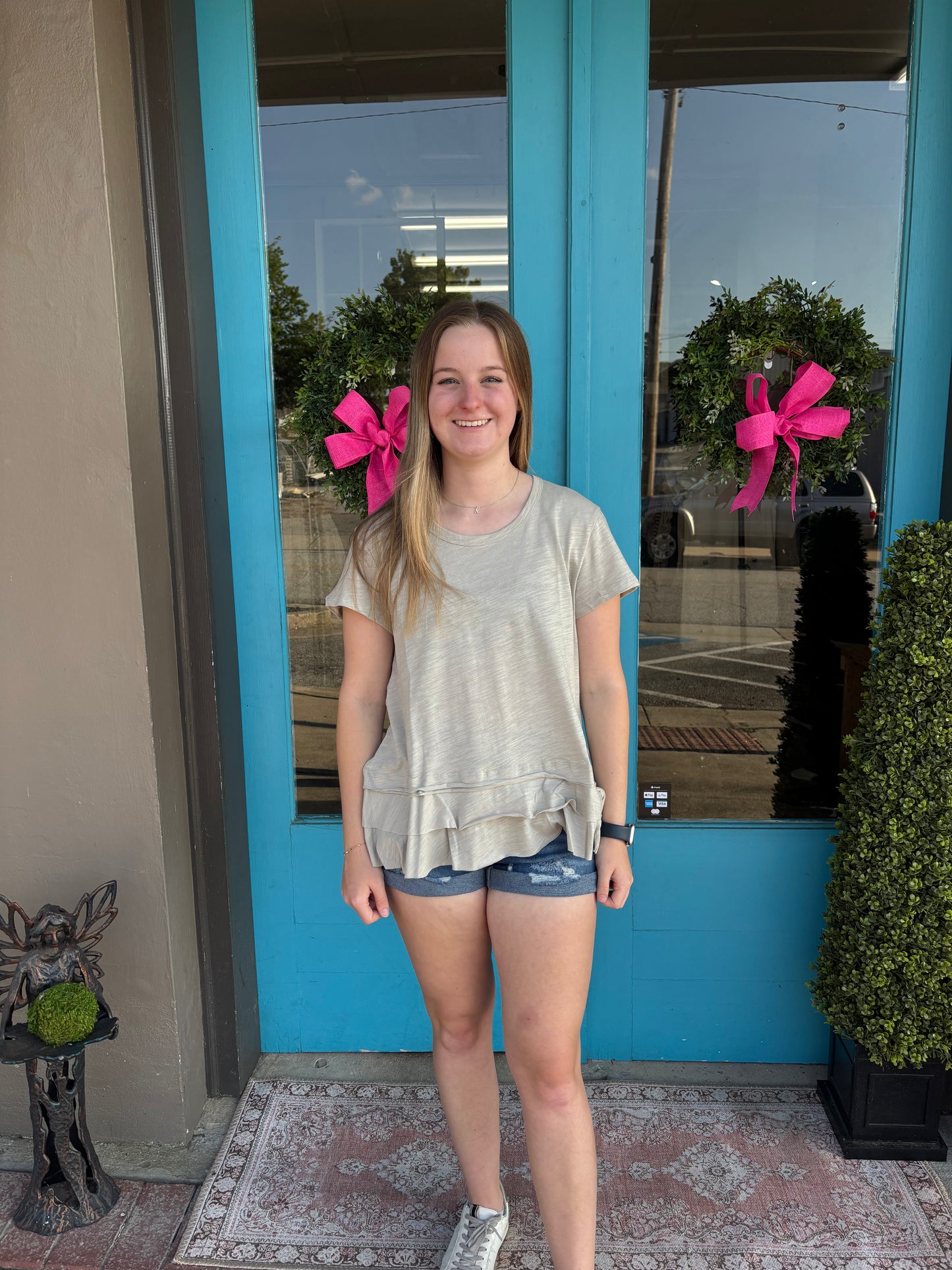 Adelee's Pretty Ruffle Top