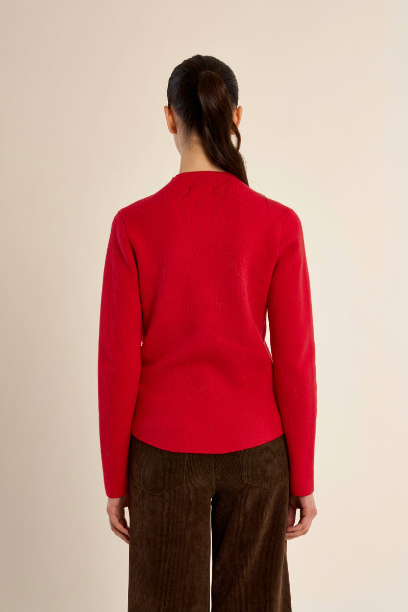 Candy Apple Sweater