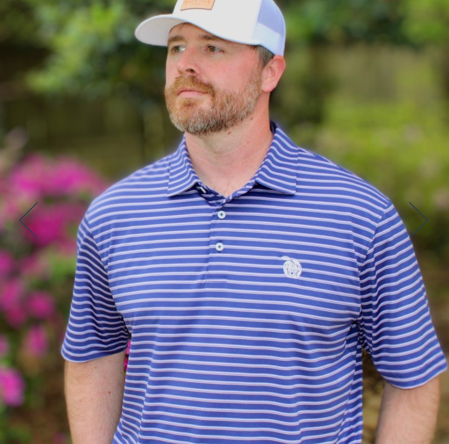 Blue Lacy Polo