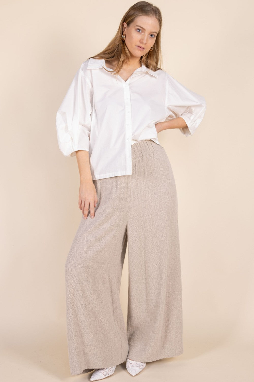 Mary's Bishop Sleeve Top