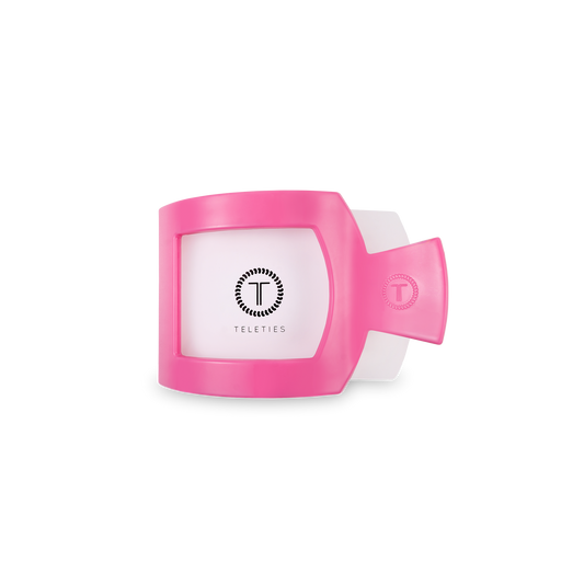 Flat Paradise Pink Square Clip - Small