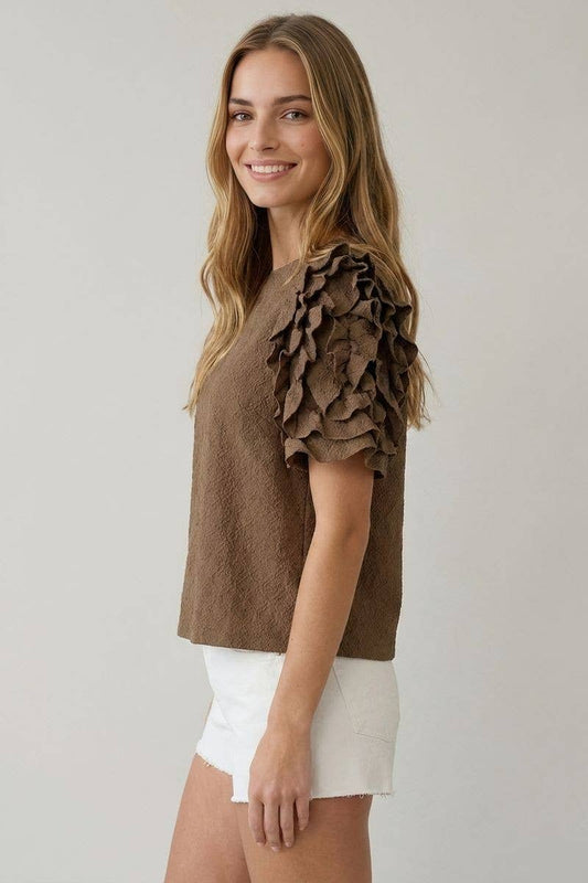 Scarlet's Ruffle Top