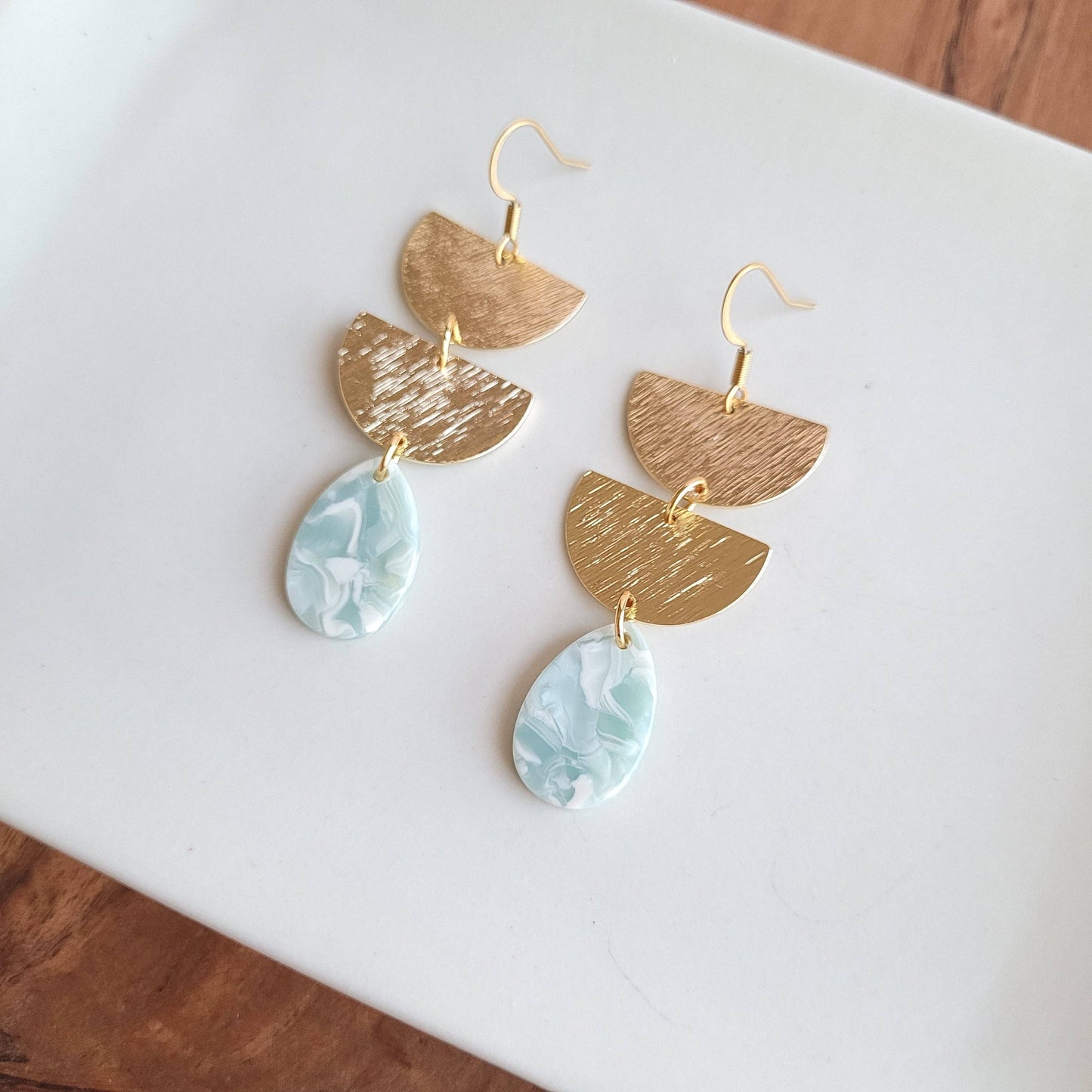Aria Aquamarine Earrings