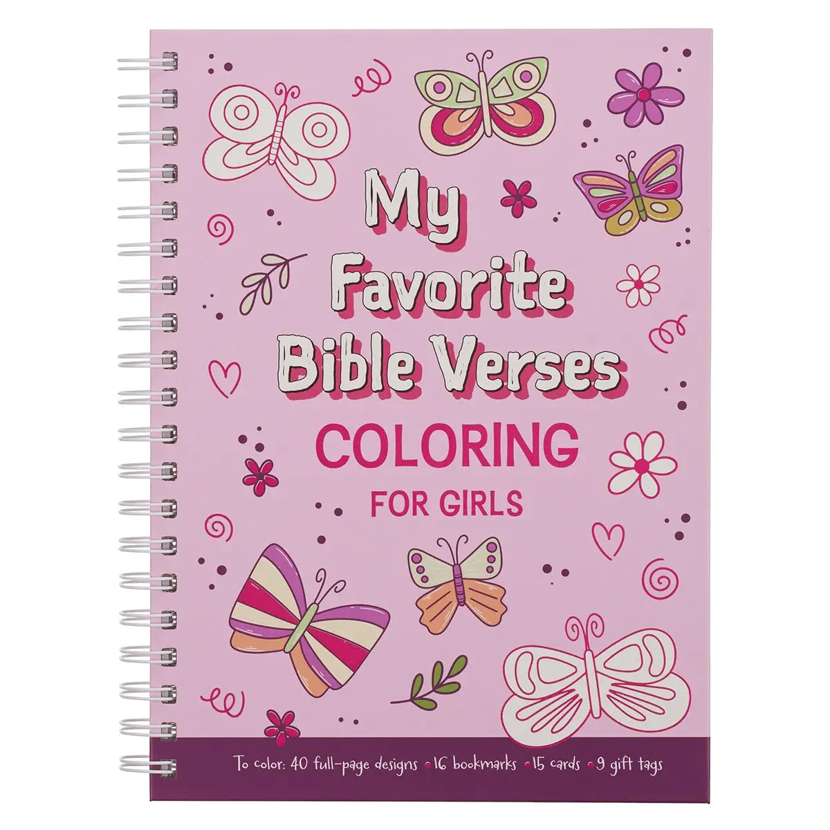 Favorite Bible Verses For Girls ColorBook