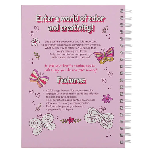 Favorite Bible Verses For Girls ColorBook