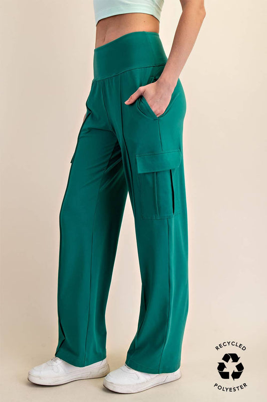 Kelly Green Cargo Pants