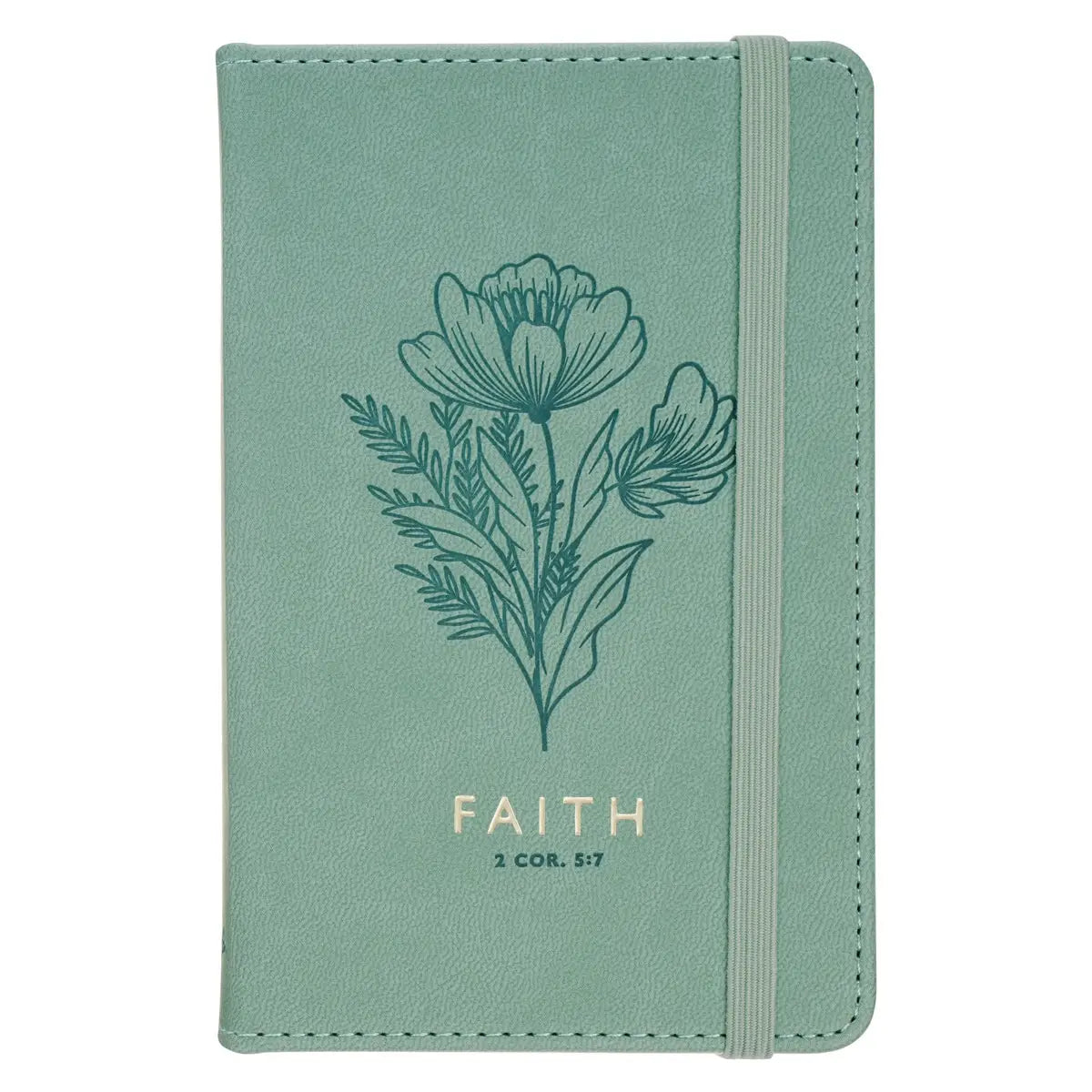 Green Faith Small Notebook
