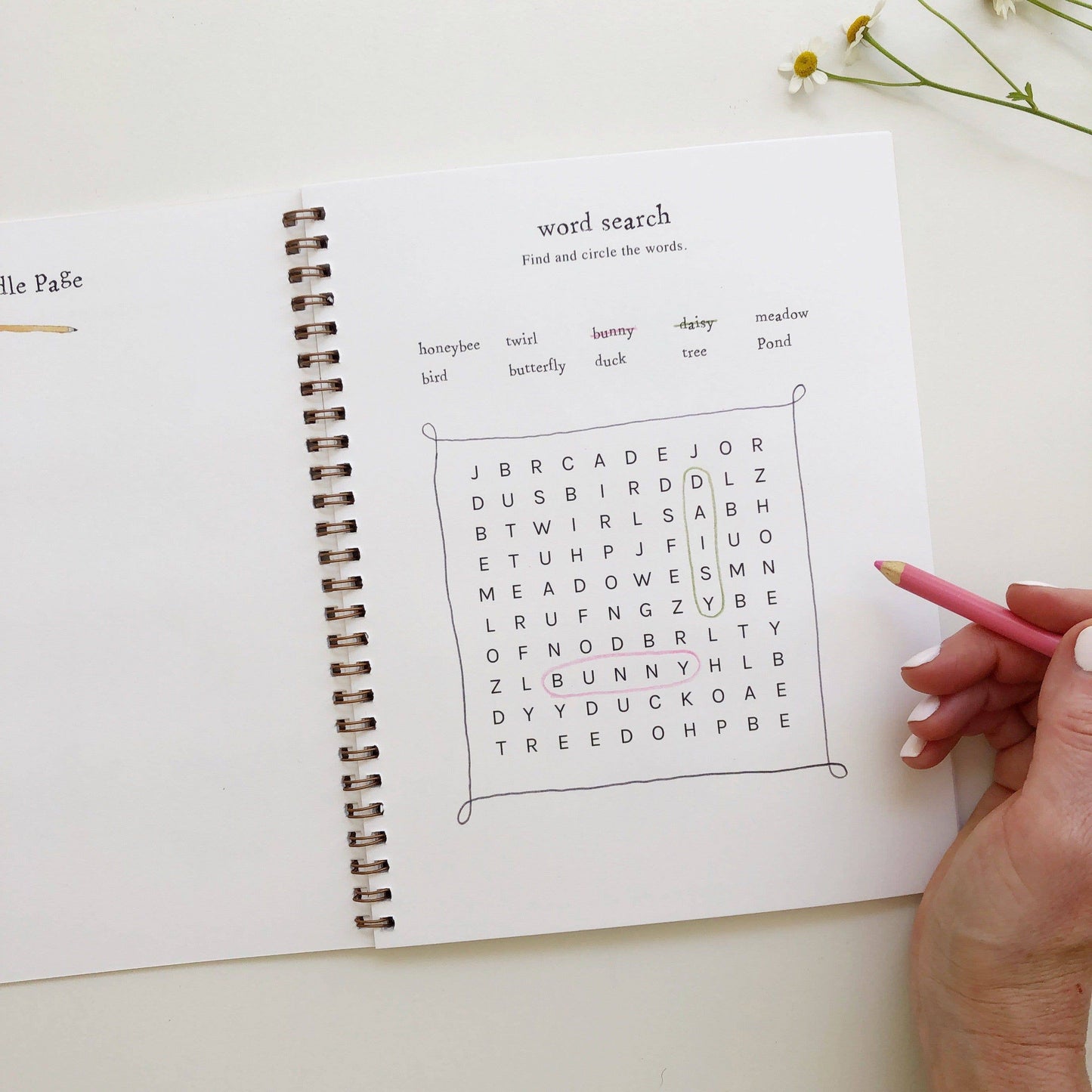 Twirl activity workbook