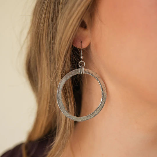 Donut Disc Earrings
