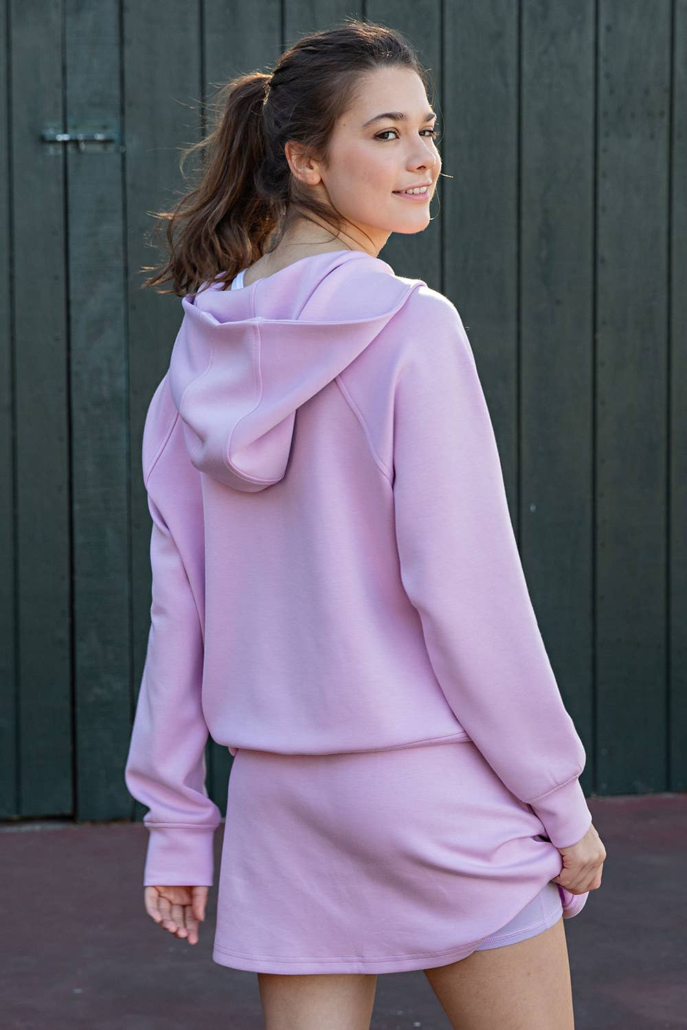 Blossom Scuba 1/4 Zip Hoodie