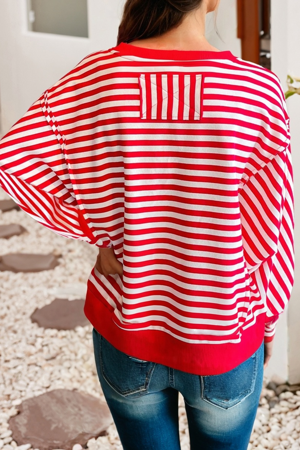 Candy Cane Striped Top
